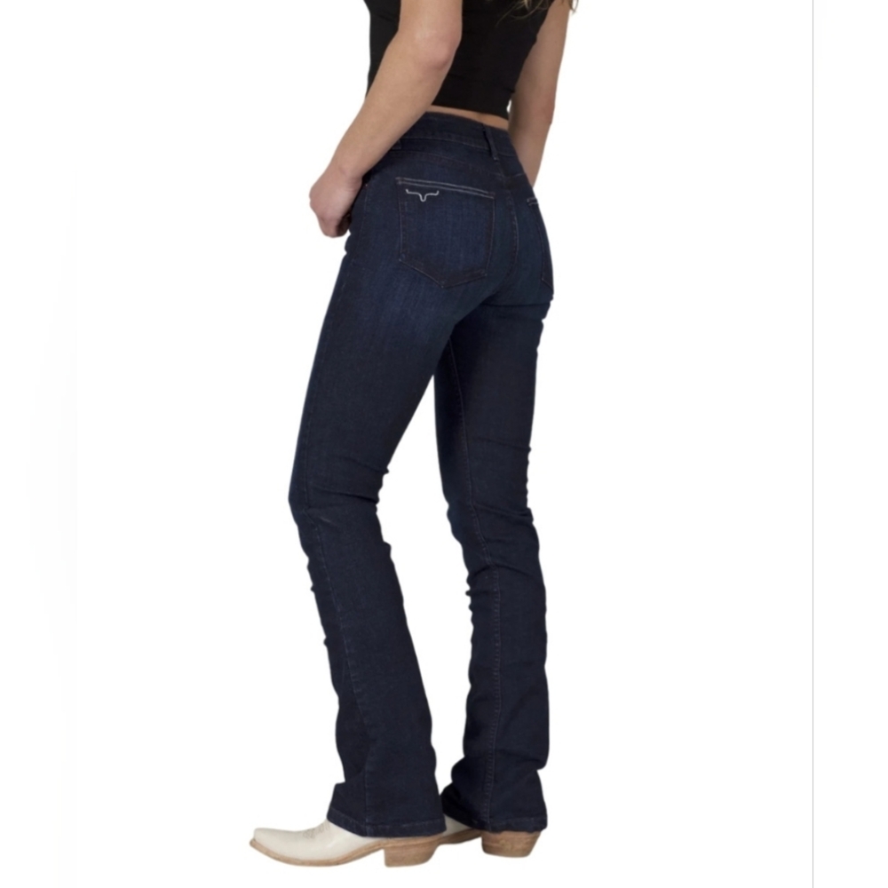Kimes Ranch Women's Boot Cut Jeans - Dark Blue